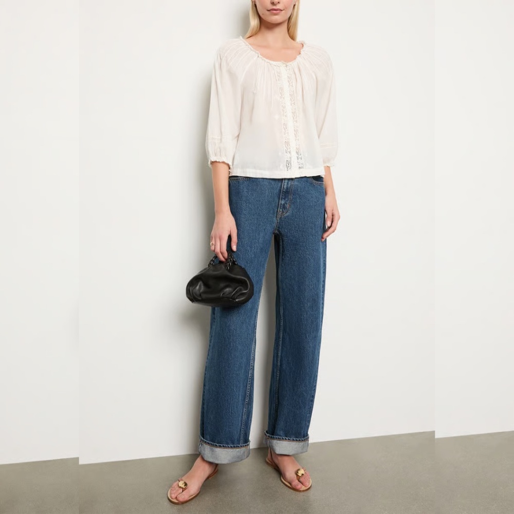 DÔEN Abigail Top, Size XS, in Salt - Picture 6 of 14